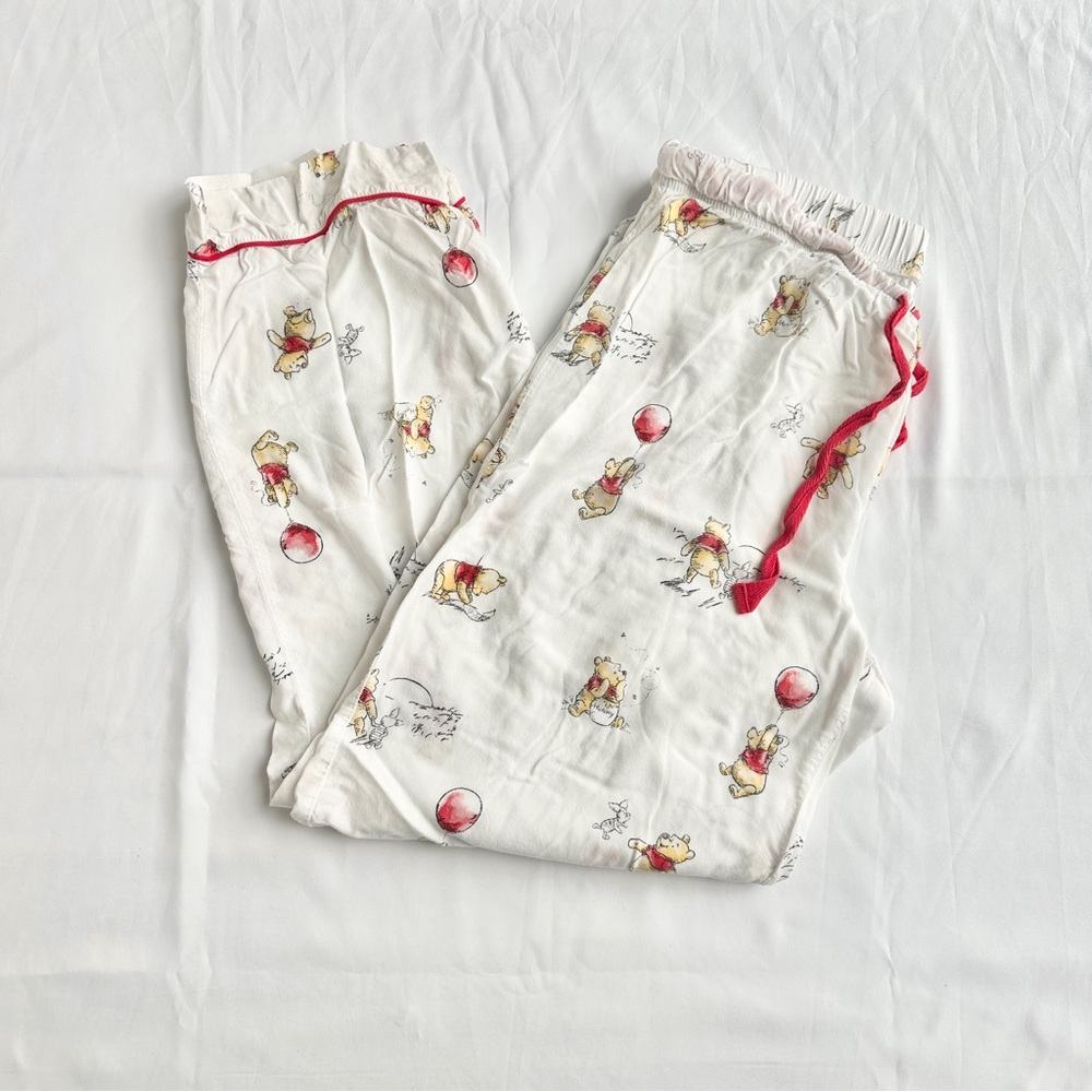 Disney Winnie The Pooh & Piglet Soft Girl Pajama Lounge Pants 🍯 Size Medium